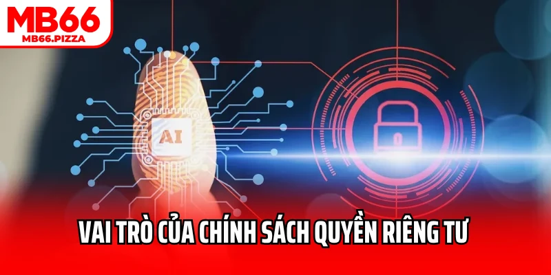 Khái niệm và vai trò của chính sách quyền riêng tư MB66