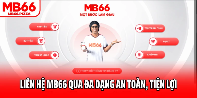 Liên hệ MB66 qua đa dạng an toàn, tiện lợi
